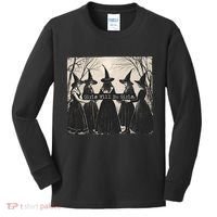 Girls Will Be Girls Halloween Witch Kids Long Sleeve Shirt thumb 0