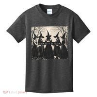 Girls Will Be Girls Halloween Witch Kids T-Shirt thumb 0