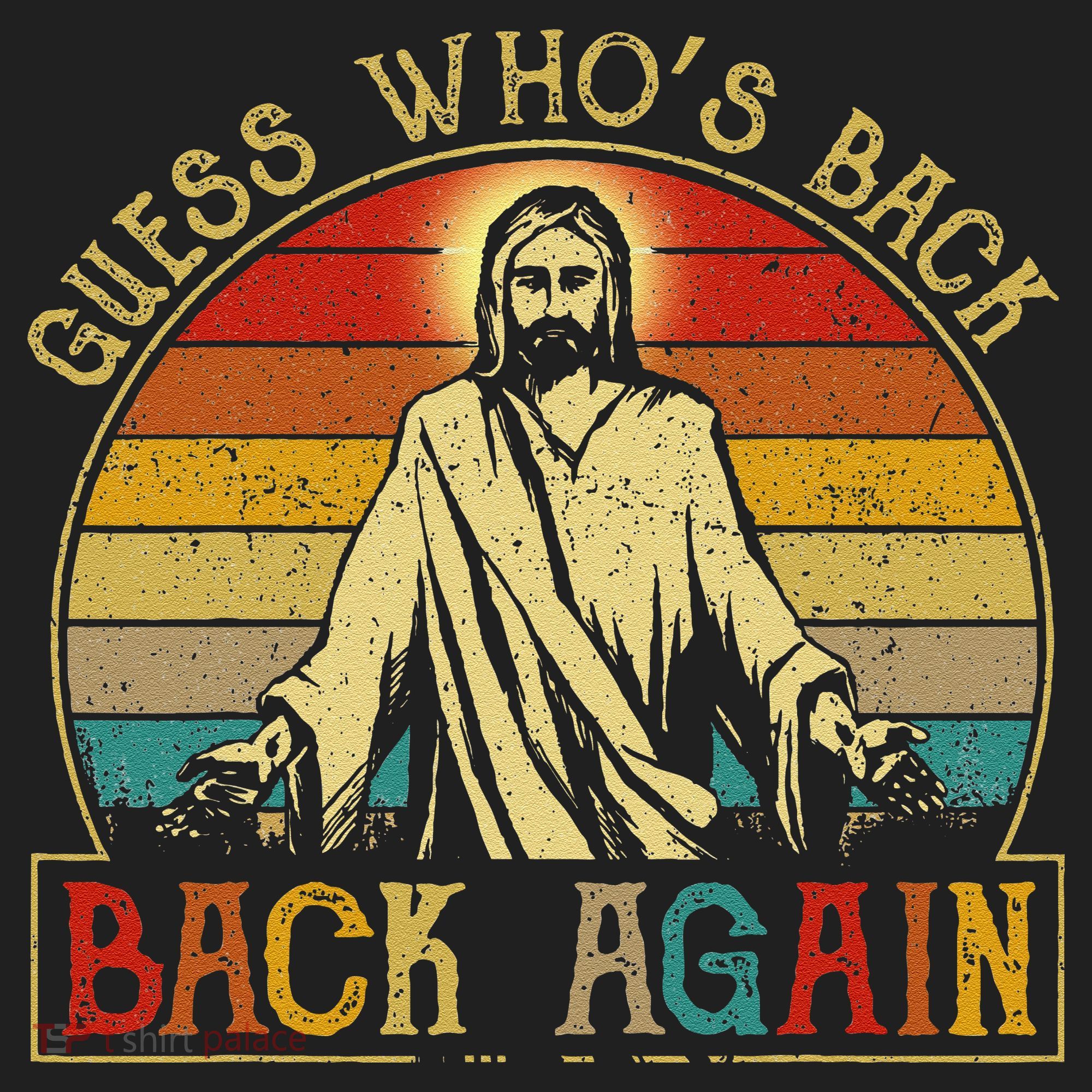 Guess Whos Back Jesus Easter Funny Religious Women's Sweatshirt
