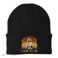 Guess Whos Back Jesus Easter Funny Religious Beanie thumb 0