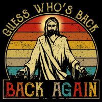Guess Whos Back Jesus Easter Funny Religious Women's Hoodie thumb 2