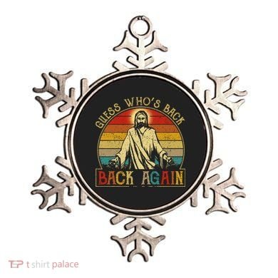 Guess Whos Back Jesus Easter Funny Religious Ornament