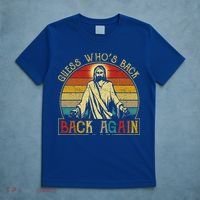 Guess Whos Back Jesus Easter Funny Religious T-Shirt thumb 5