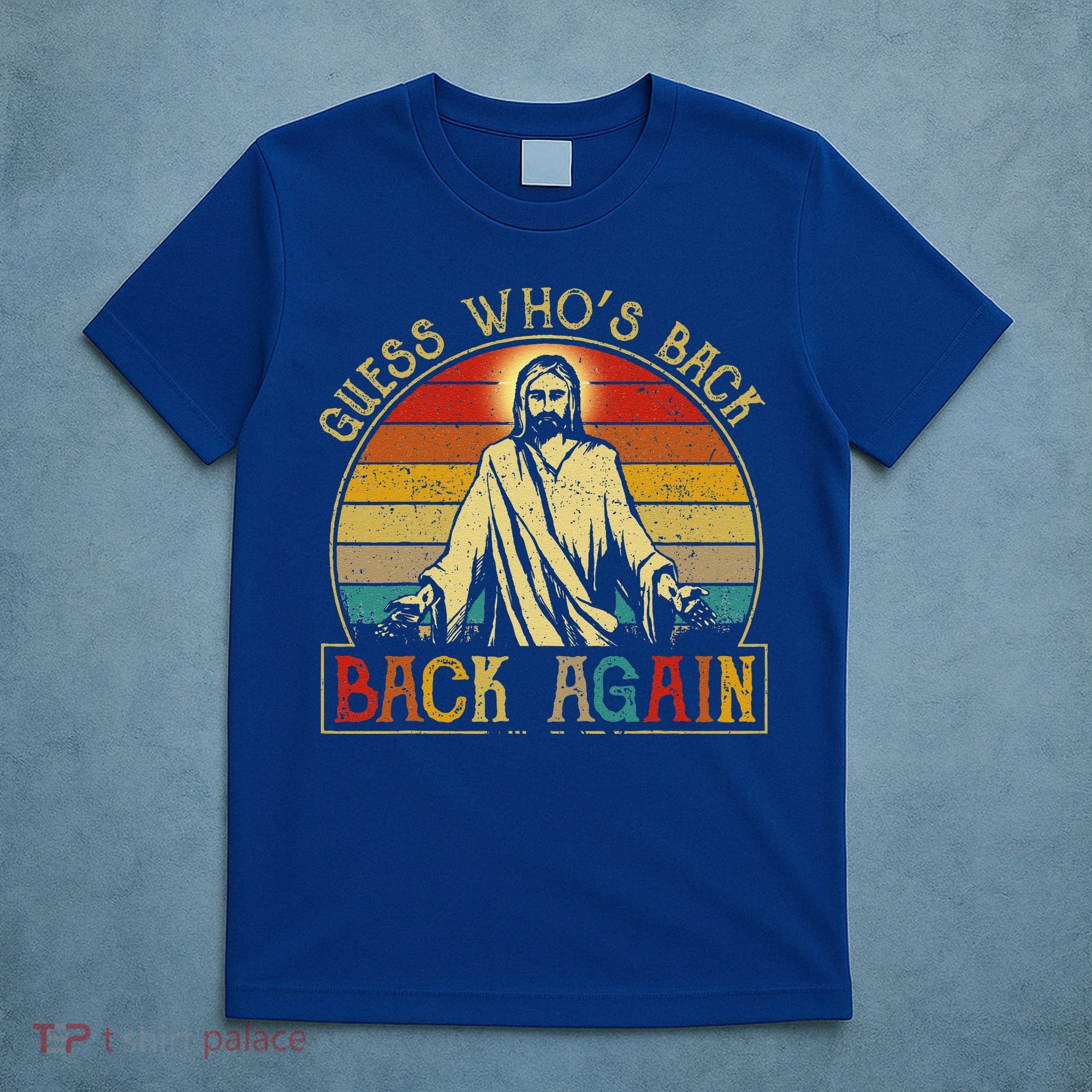 Guess Whos Back Jesus Easter Funny Religious T-Shirt