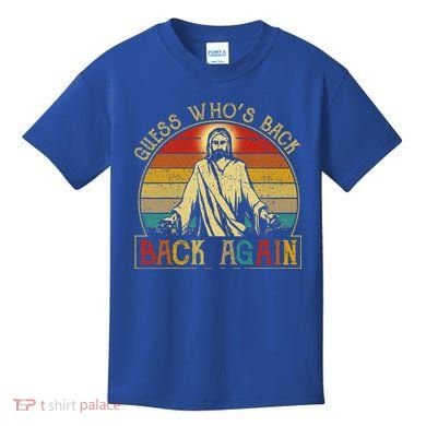 Guess Whos Back Jesus Easter Funny Religious Kids T-Shirt