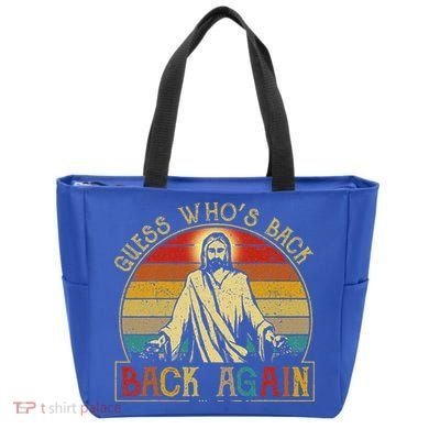Guess Whos Back Jesus Easter Funny Religious Tote Bag