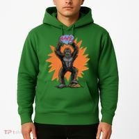Gorilla With Big Diamond Hoodie thumb 2