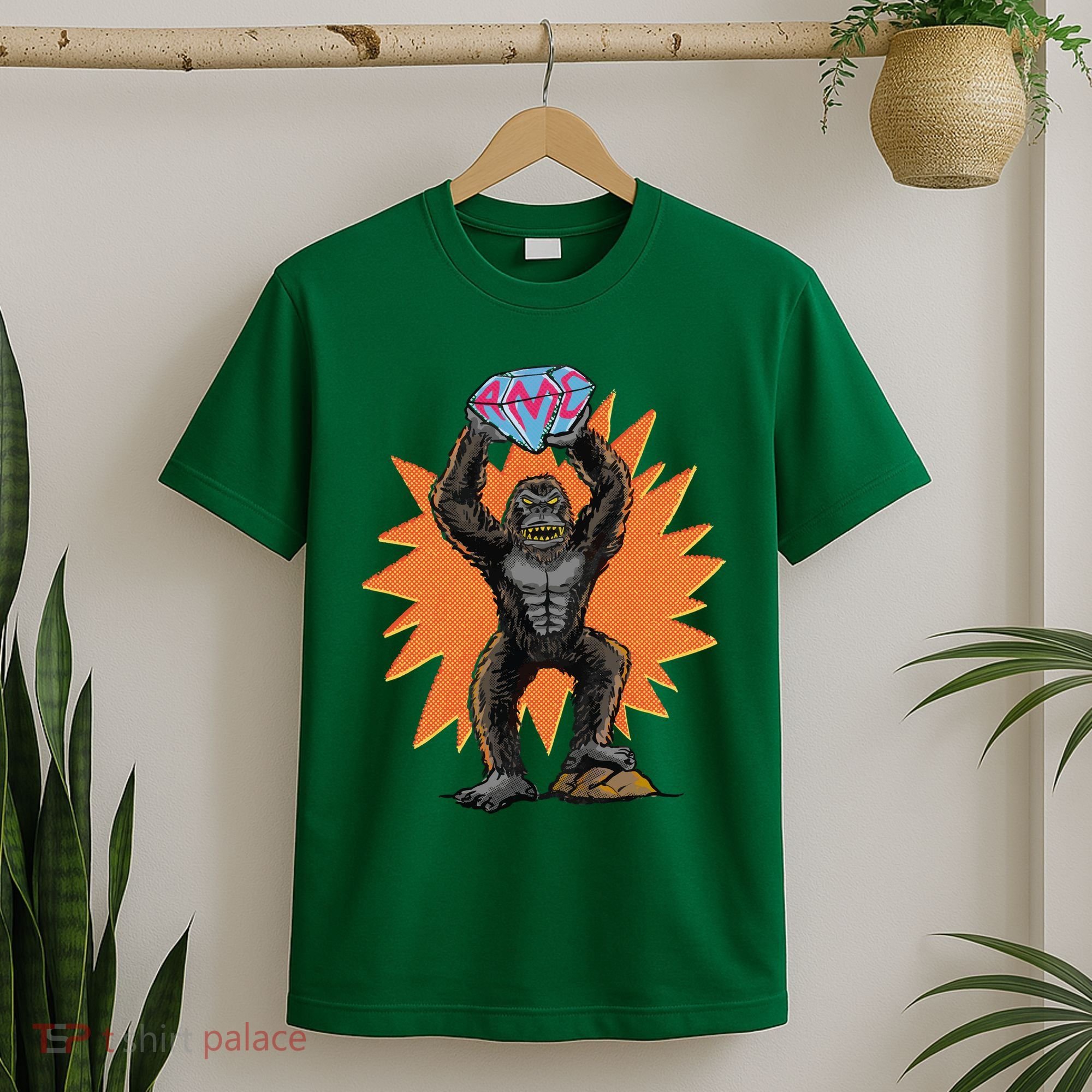 Gorilla With Big Diamond T-Shirt