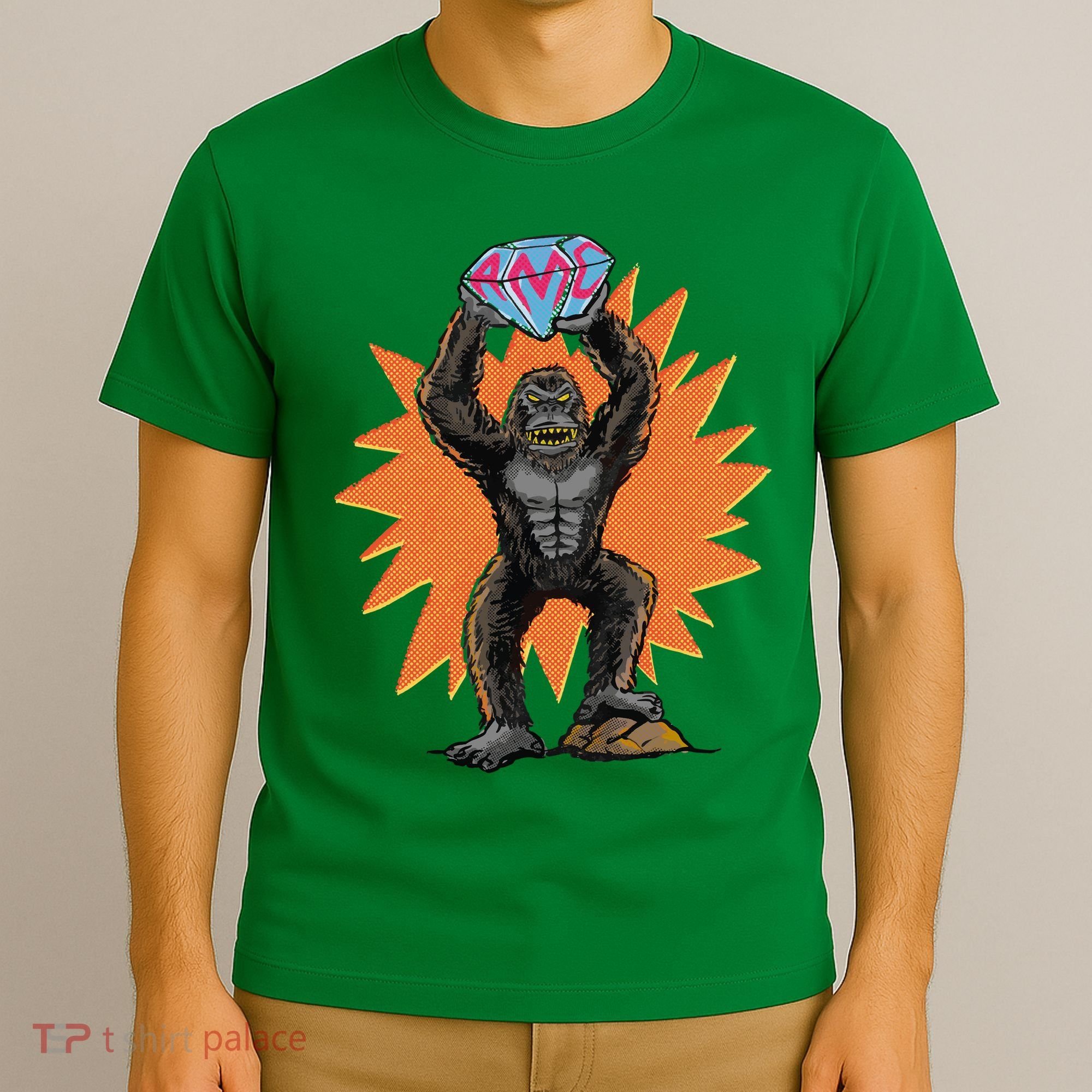 Gorilla With Big Diamond T-Shirt