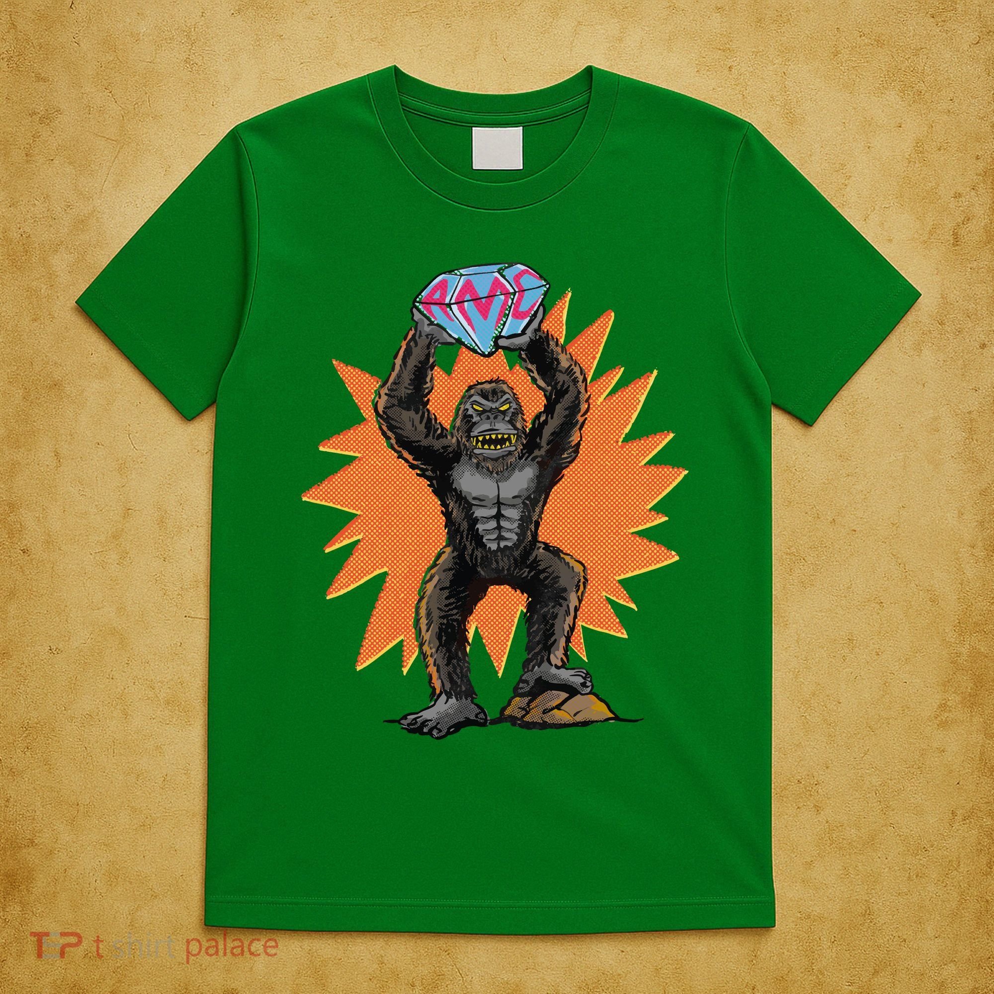 Gorilla With Big Diamond T-Shirt