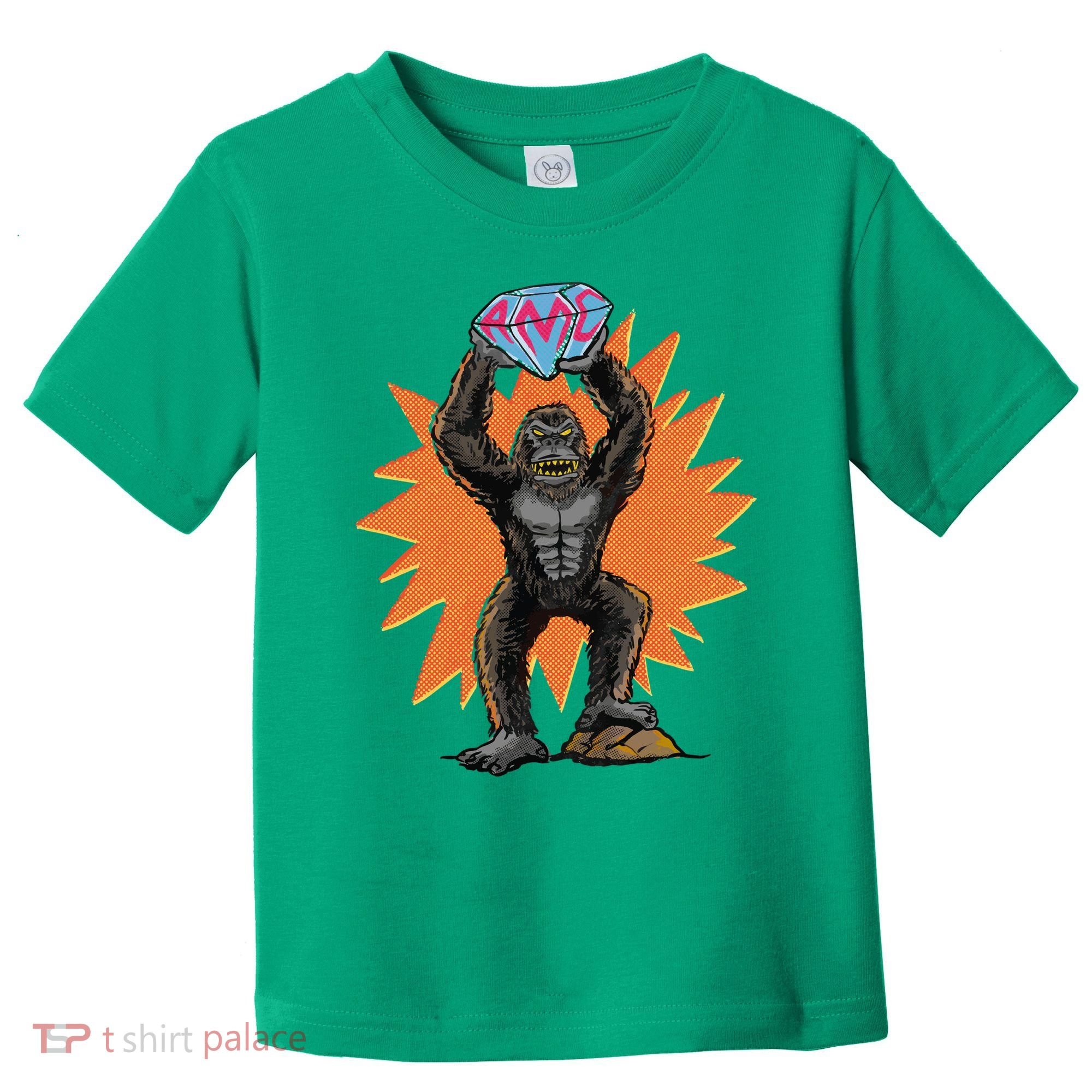 Gorilla With Big Diamond Toddler T-Shirt
