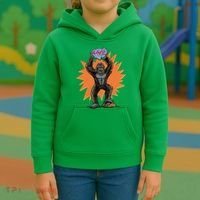 Gorilla With Big Diamond Kids Hoodie thumb 3
