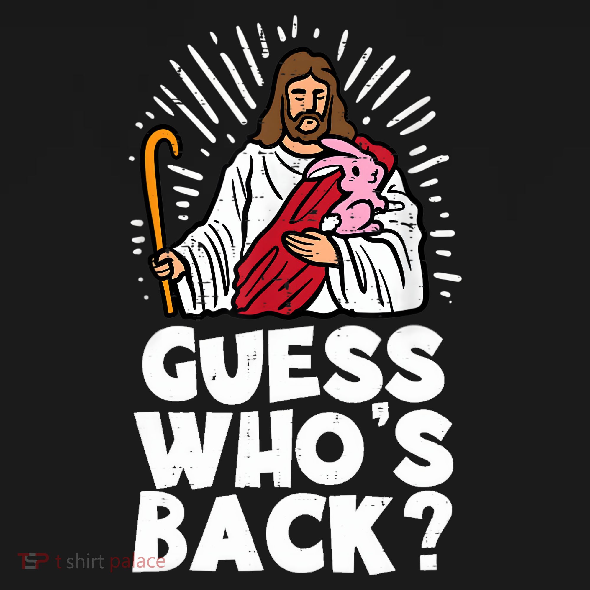 Guess Whos Back Jesus Easter Funny Religious Hoodie