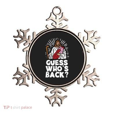 Guess Whos Back Jesus Easter Funny Religious Ornament