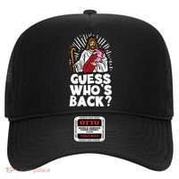 Guess Whos Back Jesus Easter Funny Religious Hat thumb 0