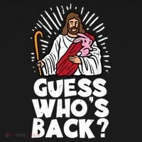 Guess Whos Back Jesus Easter Funny Religious Toddler Hoodie thumb 2