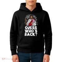 Guess Whos Back Jesus Easter Funny Religious Kids Hoodie thumb 4