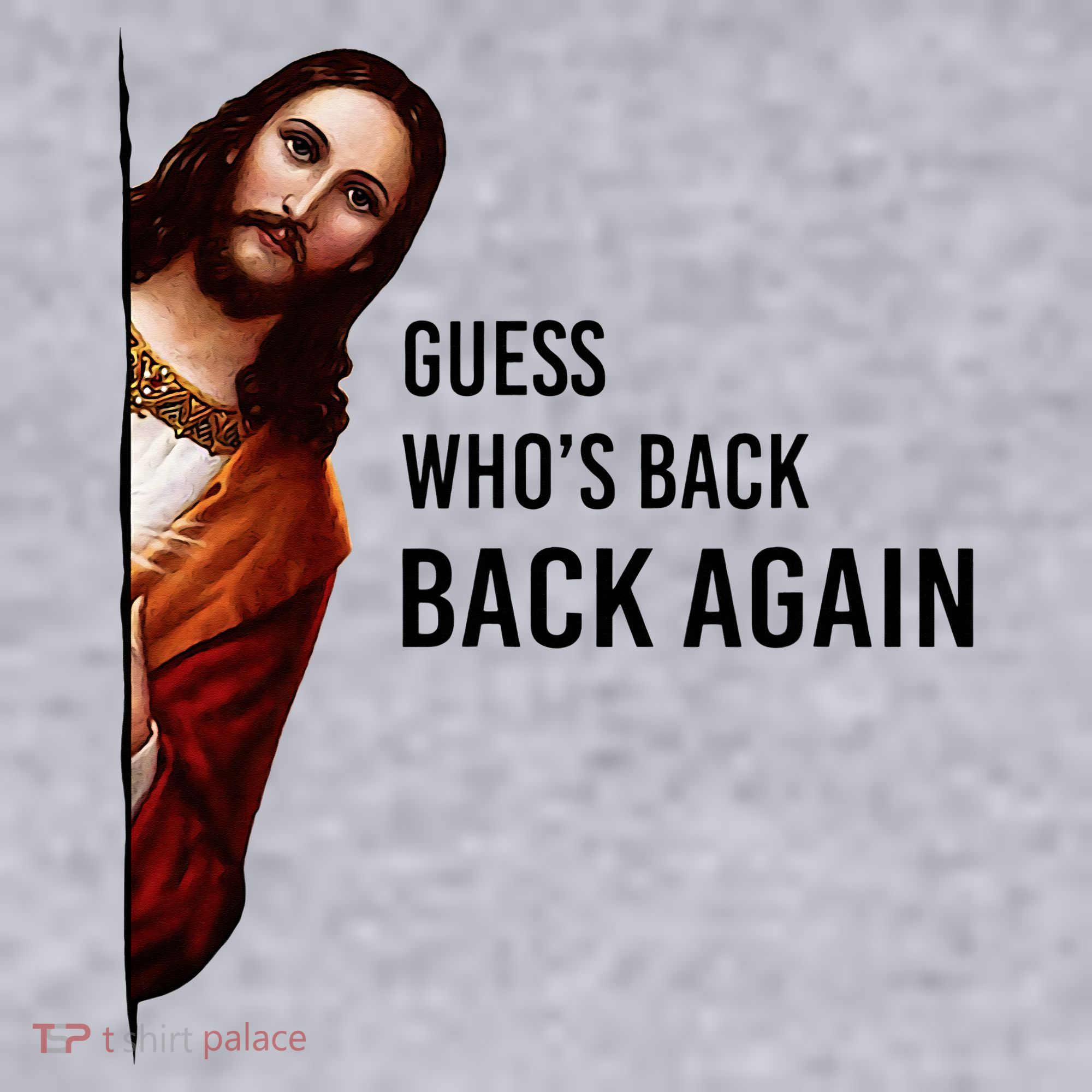 Guess Who's Back Back Again Easter Jesus Christian Gifts Women's Sweatshirt