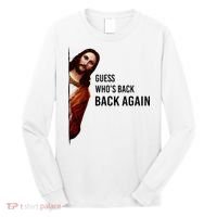 Guess Who's Back Back Again Easter Jesus Christian Gifts Long Sleeve Shirt thumb 0