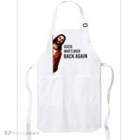 Guess Who's Back Back Again Easter Jesus Christian Gifts Apron thumb 0