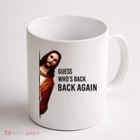 Guess Who's Back Back Again Easter Jesus Christian Gifts Coffee Mug thumb 1