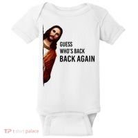 Guess Who's Back Back Again Easter Jesus Christian Gifts Baby Bodysuit thumb 0