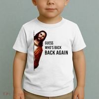 Guess Who's Back Back Again Easter Jesus Christian Gifts Toddler T-Shirt thumb 2