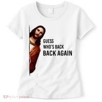 Guess Who's Back Back Again Easter Jesus Christian Gifts Women's T-Shirt thumb 0