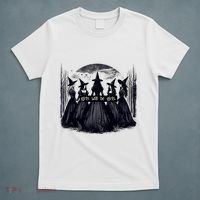Girl Will Be Girl Witch Halloween Funny Witchy Vibes T-Shirt thumb 5