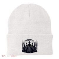Girl Will Be Girl Witch Halloween Funny Witchy Vibes Beanie thumb 0
