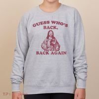 Guess Who's Back? Back Again Happy Easter! Jesus Christ Women's Sweatshirt thumb 0