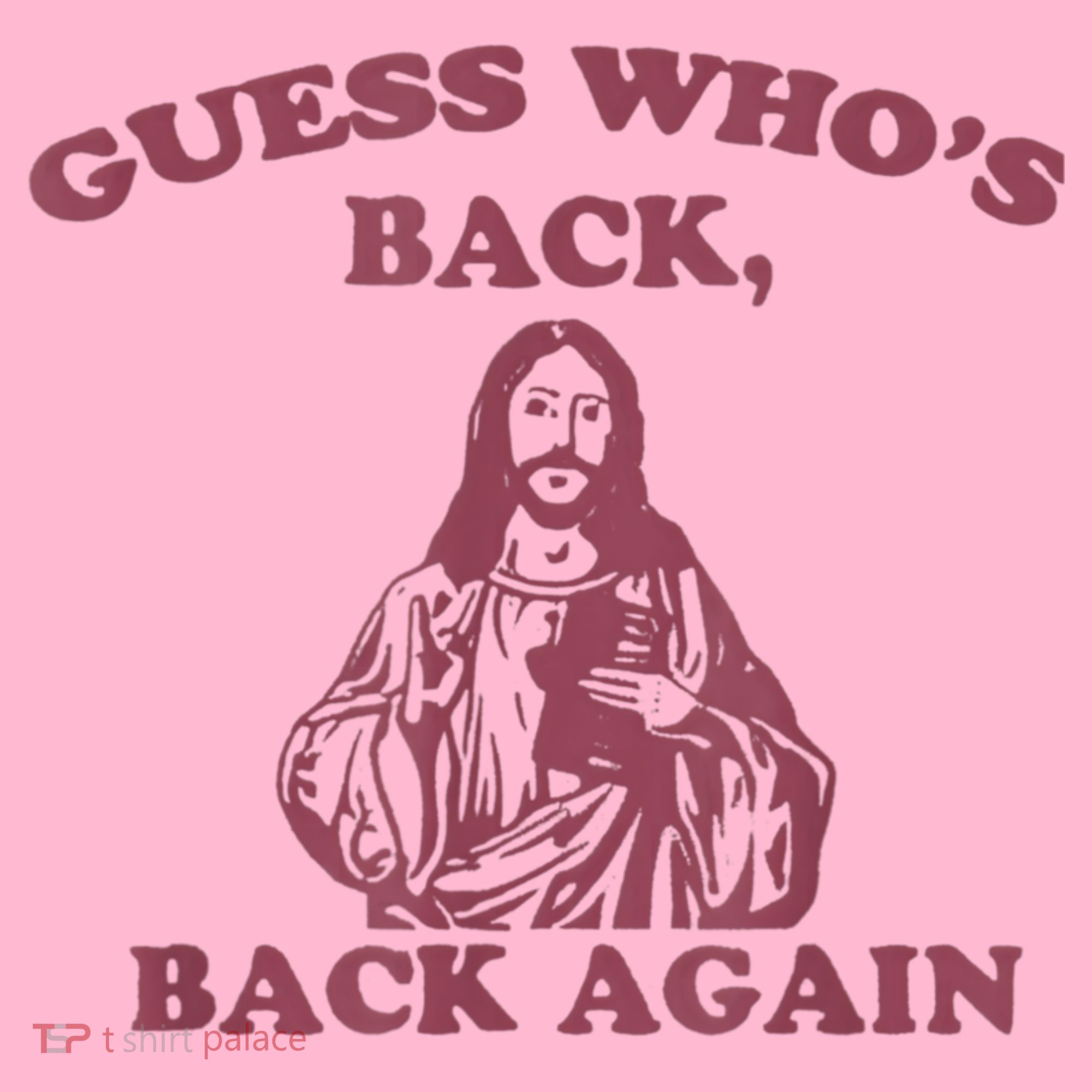 Guess Who's Back? Back Again Happy Easter! Jesus Christ Coaster