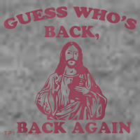 Guess Who's Back? Back Again Happy Easter! Jesus Christ Toddler Hoodie thumb 2
