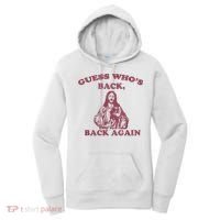 Guess Who's Back? Back Again Happy Easter! Jesus Christ Women's Hoodie thumb 0