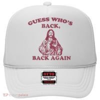 Guess Who's Back? Back Again Happy Easter! Jesus Christ Hat thumb 0