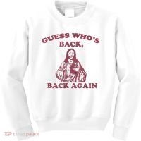Guess Who's Back? Back Again Happy Easter! Jesus Christ Kids Sweatshirt thumb 0