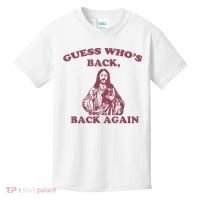 Guess Who's Back? Back Again Happy Easter! Jesus Christ Kids T-Shirt thumb 0