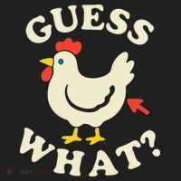 Guess What Chicken.. Golf Towel thumb 3