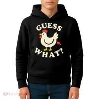 Guess What Chicken.. Kids Hoodie thumb 4