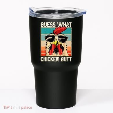 Guess What Chicken Butt Funny Chicken Meme Tumbler