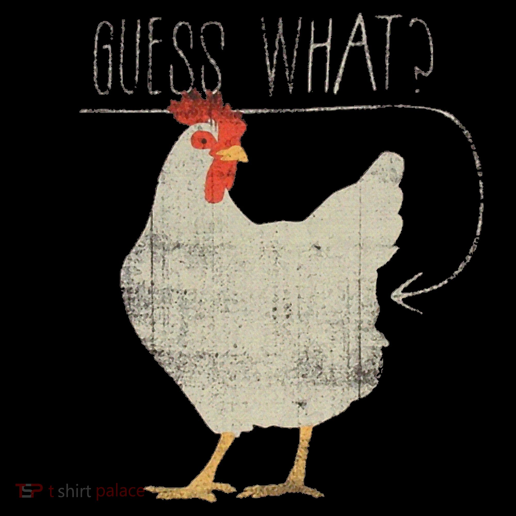 Guess What Chicken Butt Ornament