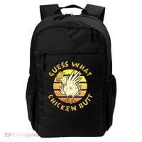 Guess What Chicken Butt Funny Gift Backpack thumb 0