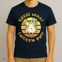 Guess What Chicken Butt Funny Gift T-Shirt thumb 3