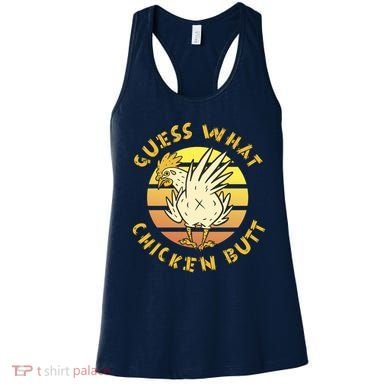 Guess What Chicken Butt Funny Gift Women's Tank Top