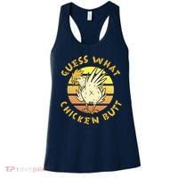 Guess What Chicken Butt Funny Gift Women's Tank Top thumb 0