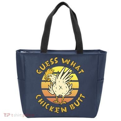 Guess What Chicken Butt Funny Gift Tote Bag