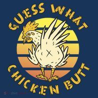 Guess What Chicken Butt Funny Gift Tote Bag thumb 4