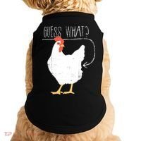 Guess What Chicken Butt Doggie Tank thumb 0