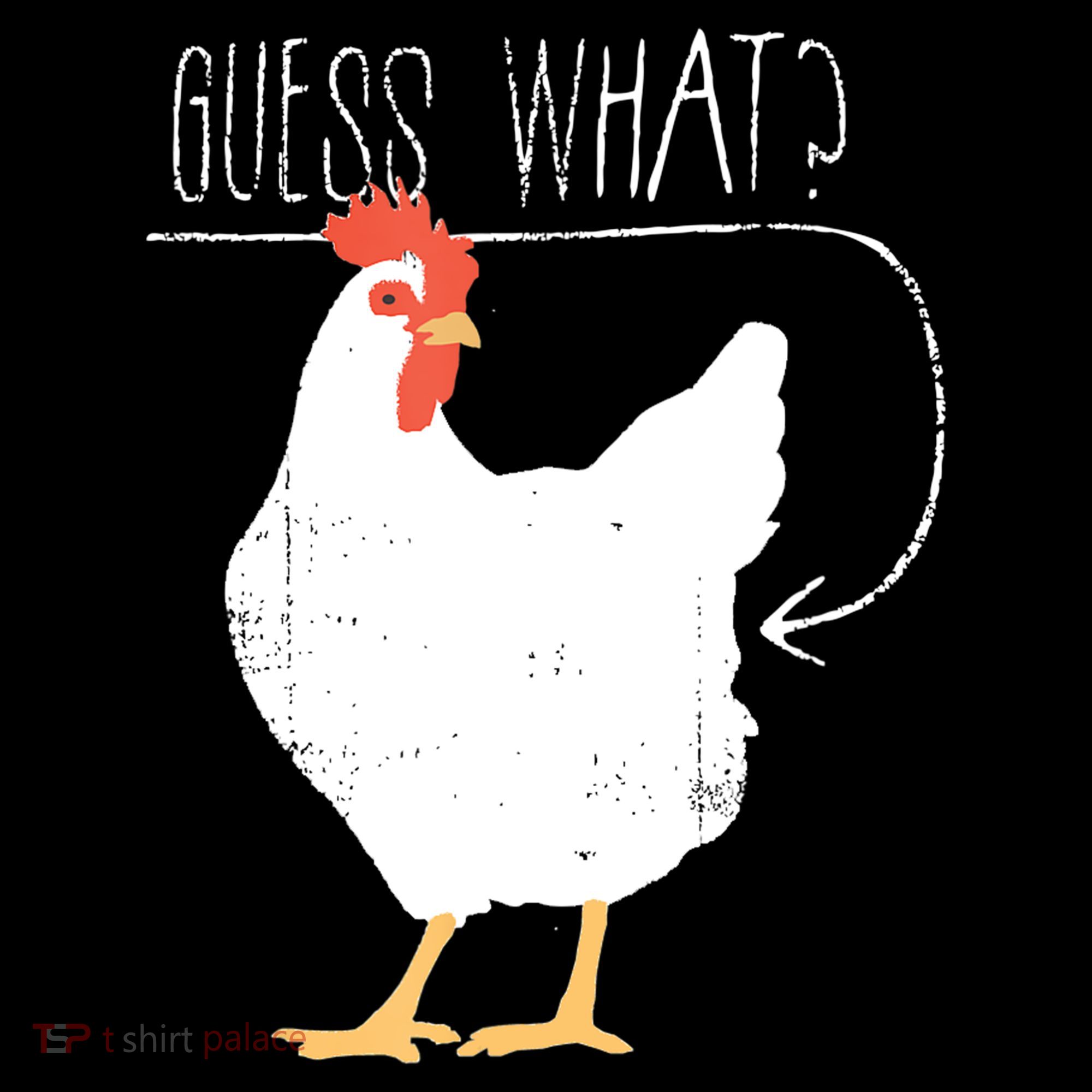 Guess What Chicken Butt Ornament