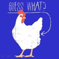 Guess What Chicken Butt Coaster thumb 2